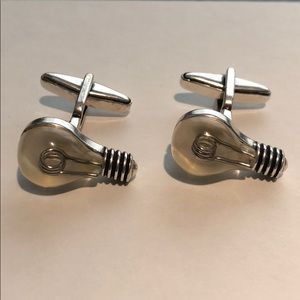 LIGHT BULB CUFF LINKS